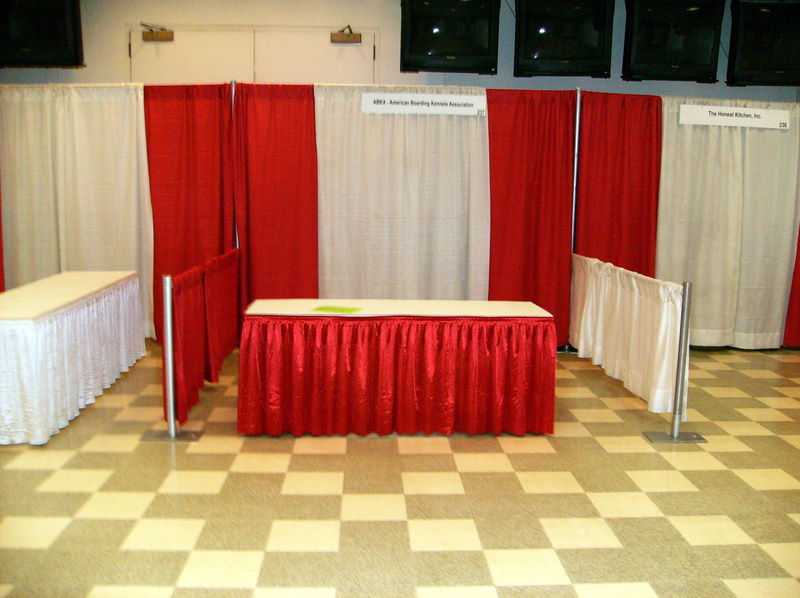Red & White Trade Show Booth