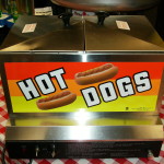 2 hot dog steamer