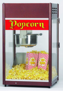 popcorn machine party rental for movie party theme