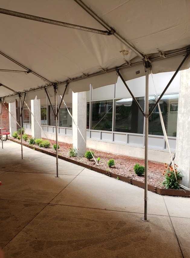 Outdoor Classroom & Lunch Room Tent in Chicago, IL 2