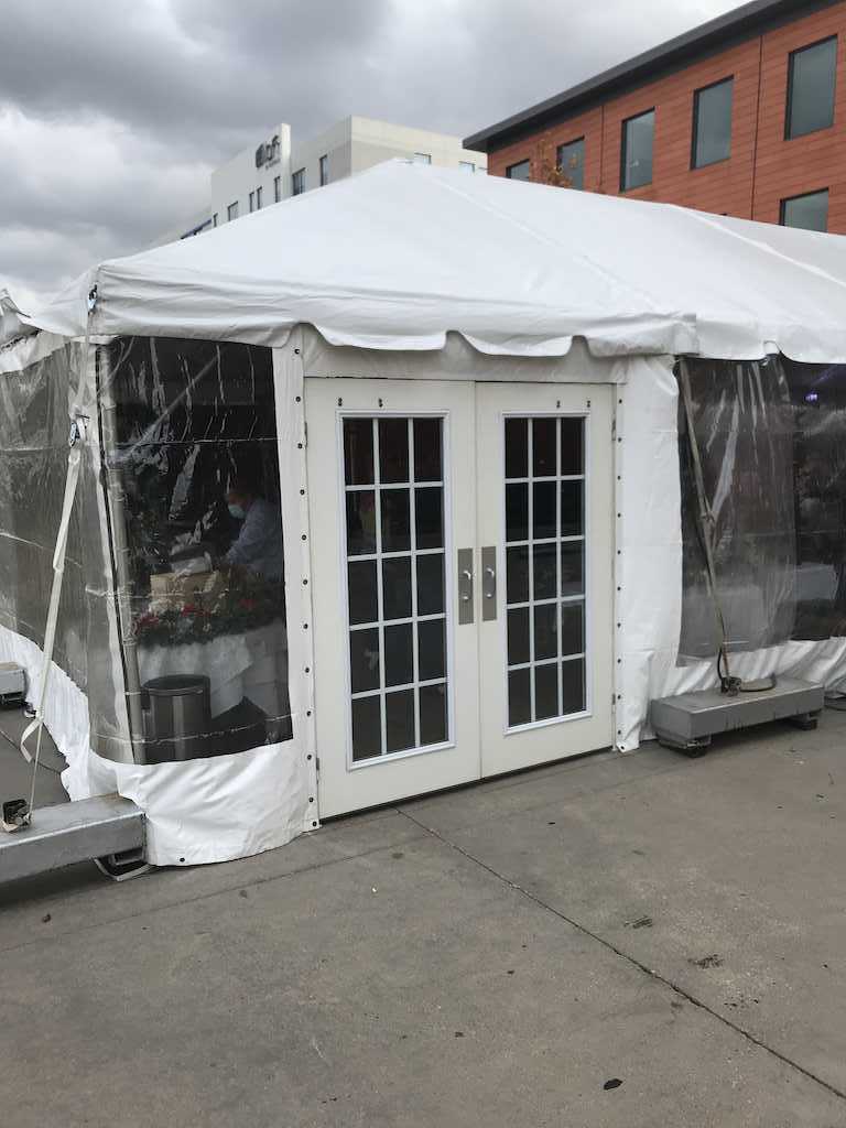 Heat Controlled Restaurant Tent in Rosemont, IL 1