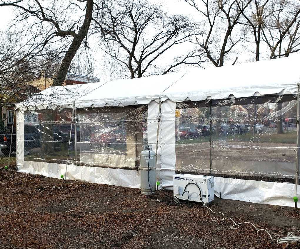 Medical Testing Site Tent in Chicago, IL 3