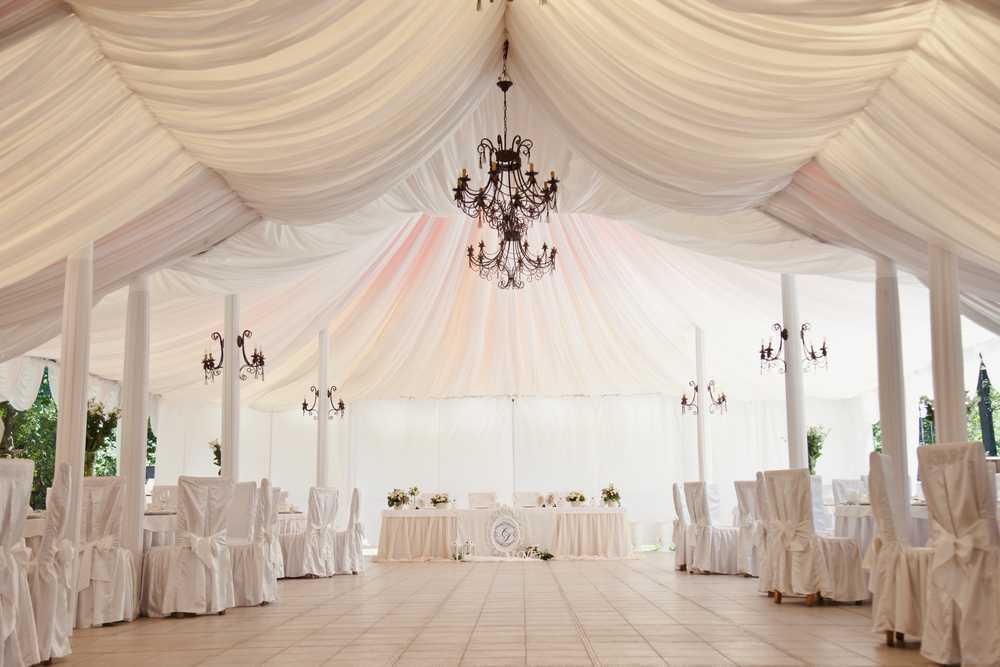 tent companies supplying wedding rentals