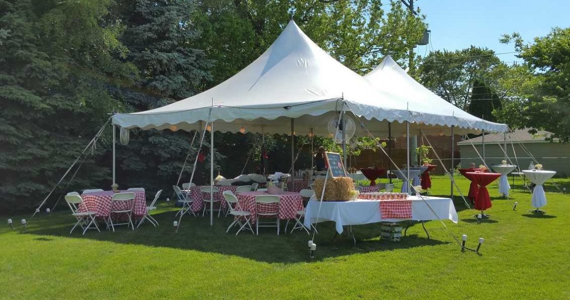 backyard party tent