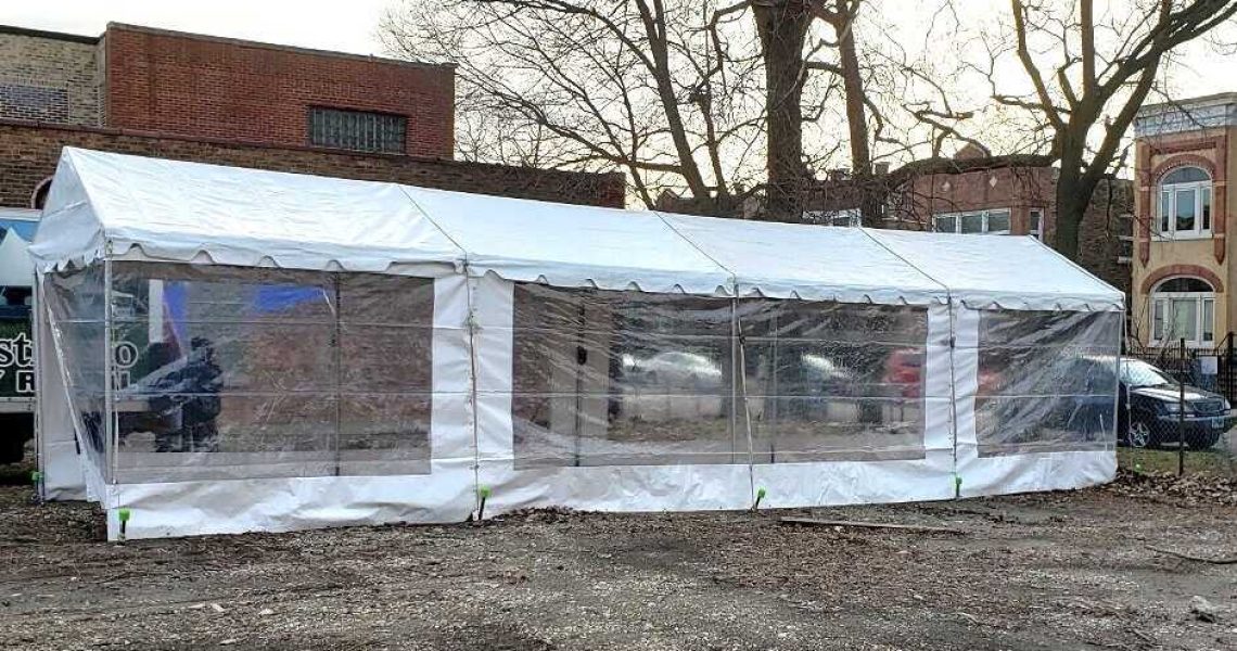 medical-testing-site-tent-chicago-il