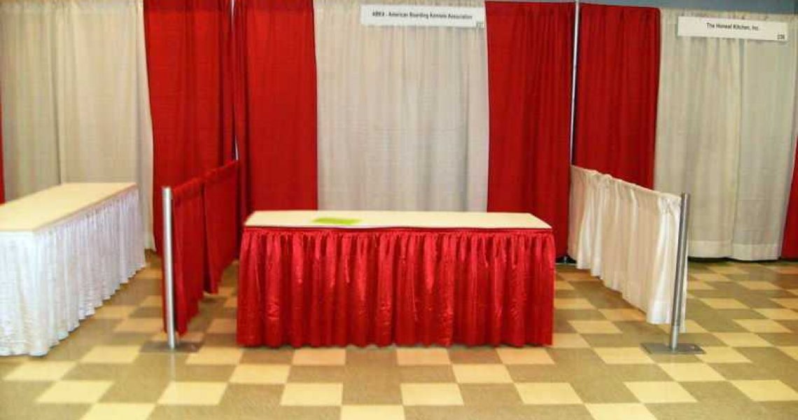 pipe & drape booths