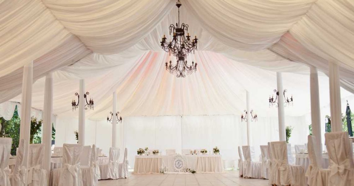 tent companies supplying wedding rentals